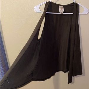 Olive Green Velvet Vest 🍃